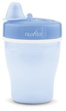 Дитячий поїльник Nuvita 12м + 200мл. з м'яким носиком Синій (NV1433Blue)