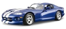 Авто-конструктор Bburago Dodge Viper GTS Coupe (1996) (синий, 1:24) (18-25023)