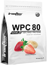 IronFlex Nutrition WPC 80eu EDGE 900 g /30 servings/ Strawberry Banana