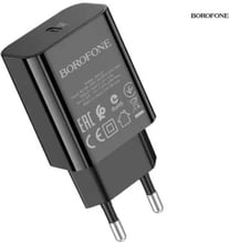 Borofone USB-C Wall Charger BA65A 20W Black (BA65AB)