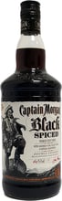 Алкогольний напій на основі Карибського рому Captain Morgan "Black Spiced" 1л (BDA1RM-RCM100-009)