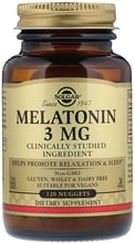 Solgar Melatonin, 3 mg, 120 Nuggets Мелатонин