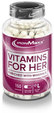IronMaxx Vitamins For Her 150 Capsules