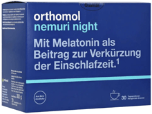 Orthomol Nemuri Комплекс для нормализации сна 30 дней 30 порций гранулы