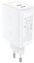 Acefast Wall Charger 2xUSB-C A29 GaN 50W White