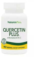 Nature's Plus Quercetin Plus with Vitamin C Кверцетин Плюс и Витамин С 90 таблеток