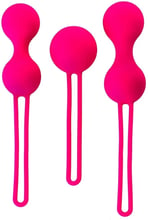 Набор вагинальных шариков A-Toys Pleasure Balls Set Pink