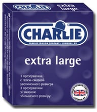 Charlie презервативы увеличенного размера №3
