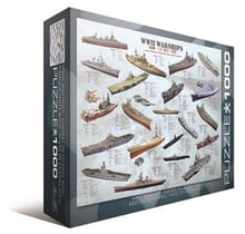 Пазл EuroGraphics "Корабли 2-й Мровой войны", 1000 элементов (6000-0133)