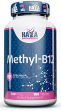 Haya Labs Methyl B-12 200 мкг Вітамін В12 100 таблеток