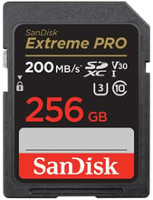 SanDisk 256GB SDXC UHS-I U3 V30 Extreme Pro (SDSDXXD-256G-GN4IN)
