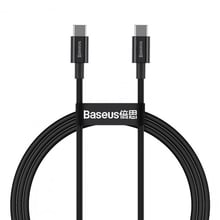 Baseus Cable USB-C to USB-C Superior Series PD 100W 1m Black (CATYS-B01)