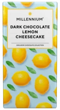Шоколад Millennium Lemon Cheesecake черный с начинкой 100 г (4820075508555LMN)