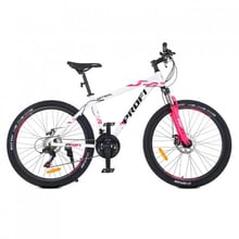 Велосипед Profi G26OPTIMAL бело-розовый (T26 OPTIMAL A26.5)