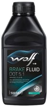 Тормозная жидкость WOLF BRAKE FLUID DOT 5.1 500MLx12