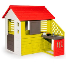 Игровой домик Smoby Toys Солнечный с летней кухней Разноцветный (OL29498)