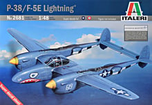 Модель Italeri Истребитель P38/F-5E "Lightning" (IT2681)