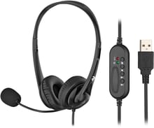 2E CH11 On-Ear USB Black (2E-CH11SU)