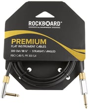 Инструментальный кабель ROCKBOARD Premium Flat Instrument Cable Straight/Angled (300 cm)