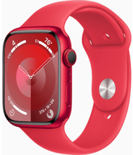 Apple Watch Series 9 45mm GPS (PRODUCT) RED Aluminum Case with (PRODUCT) RED Sport Band - M/L (MRXK3)Approved Вітринний зразок