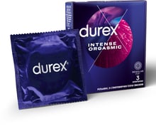 Презервативы латексные со смазкой Durex Intense Orgasmic № 3