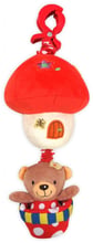 Плюшевая подвеска музыкальная Baby Mix Мишка на воздушном шаре девочка Мультицвет (P/1116-2981)