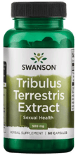 Swanson Tribulus Terrestris Extract Трибулус террестрис 500 mg 60 capsules
