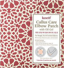 Koelf Callus Care Elbow Patch with Oil Gel Патчи для локтей с гель-маслом 3 шт.