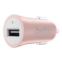 Belkin USB Car Charger Mixit Premium Metallic 2.4A Pink (F8M730btC00)
