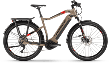 Електровелосипед Haibike SDURO Trekking 4.0 men i500Wh 10 s. Deore 28", рама XL, пісочно-чорно-червоний, 2020