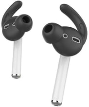 Насадки для наушников AhaStyle Silicone Vacuum Ear Hooks Black for Apple AirPods Pro 2