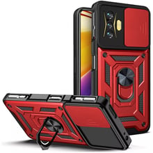 Mobile Case Camshield Serge Ring Red for Xiaomi Poco F4 GT