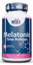 Haya Labs Melatonin Time Release 5 mg Мелатонин 60 таблеток