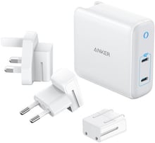 ANKER USB Wall Charger PowerPort Atom III Duo 2xUSB-С 60W White (A2629H21)