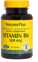 Nature's Plus Vitamin B-6 500 mg Витамин B-6 90 таблеток