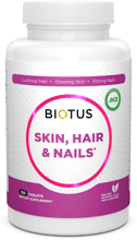 Biotus Hair, Skin & Nails Волосся, шкіра та нігті 120 таблеток
