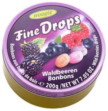 Леденцы Fine Drops ягодный микс (200 г) (WT3620)