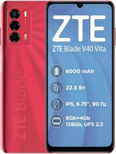 ZTE Blade V40 Vita 4/128GB Red (UA UCRF)