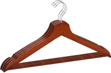 Набір дерев'яних плічок (вішалок) для одягу 3 шт Springos HG0040