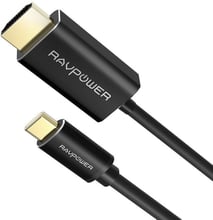 RavPower Cable USB-C to HDMI 1.8m Black (RP-CB006)