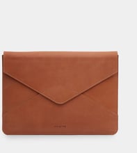 INCARNE Handmade Leather Cover Magnetic Message Cognac for MacBook Pro 16" M3 | M2 | M1