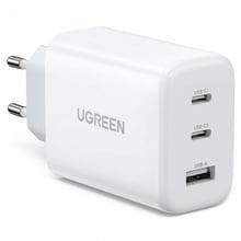Ugreen Wall Charger 2xUSB-C+USB CD275 65W White (90496)