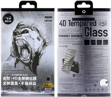 WK Tempered Glass Kingkong 4D Curved Black (WTP-010) for iPhone 12 Pro Max