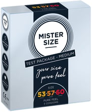 Презервативы Mister Size Testbox 53-57-60 (3 pcs)