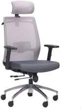 Кресло AMF Install Black, Alum, Grey/Grey (545745)