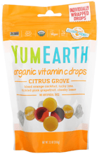YumEarth Citrus Grove Леденцы с витамином С 93.5 г