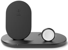 Belkin Wireless Charger Base Station Black (WIZ001VFBK) for Apple iPhone and Apple Watch