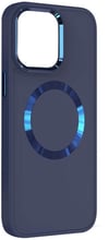 TPU Case Bonbon Metal Style with MagSafe Cosmos Blue for iPhone 15 Plus
