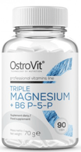 Ostrovit Magnesium Triple + B6 P-5-P 90 caps / 30 servings