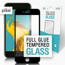 Piko Tempered Glass Full Glue Black for iPhone SE 2020/iPhone SE 3 2022/iPhone 8/iPhone 7